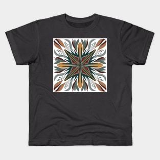 Boho Mandala Design Kids T-Shirt